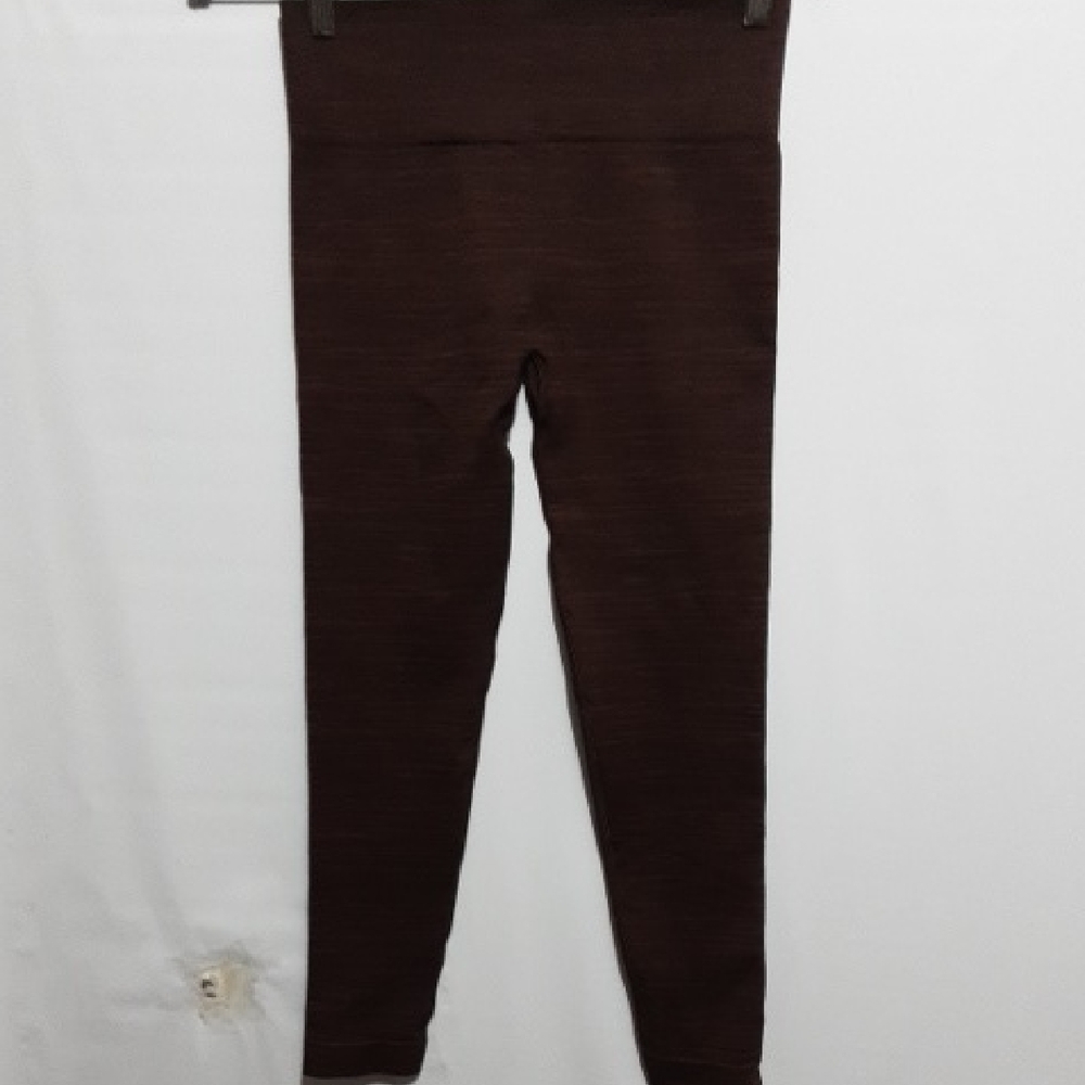 GYMSHARK Ponte L/L Adapt Mari Brown Seamless Mid-Waisted Leggings